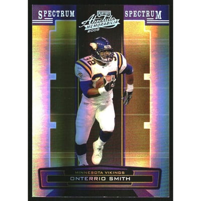 2005 Absolute Memorabilia Spectrum Silver #87 Onterrio Smith
