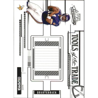 2005 Absolute Memorabilia Tools of the Trade Black #23 Daunte Culpepper