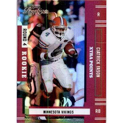2005 Playoff Prestige Xtra Points Red #176 Ciatrick Fason