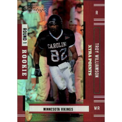 2005 Playoff Prestige Xtra Points Red #213 Troy Williamson