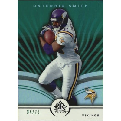2005 Reflections Green #53 Onterrio Smith