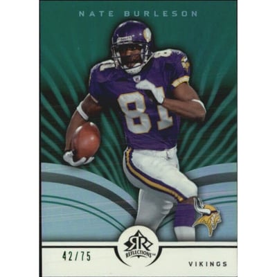 2005 Reflections Green #54 Nate Burleson