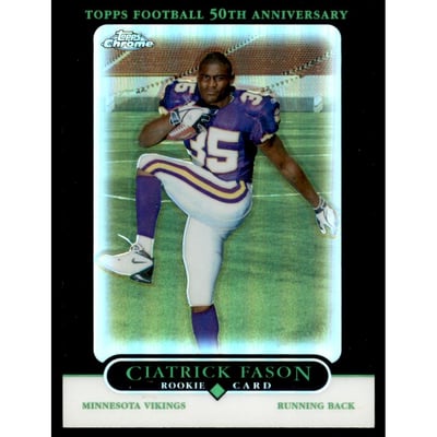 2005 Topps Chrome Black Refractors #175 Ciatrick Fason