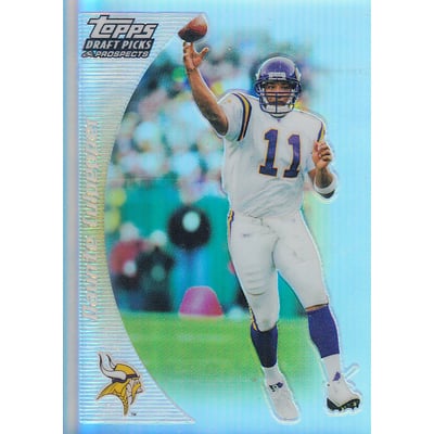 2005 Topps Draft Picks and Prospects Chrome Gold Refractors #30 Daunte Culpepper