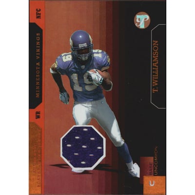 2005 Topps Pristine Uncirculated #112 Troy Williamson JSY U
