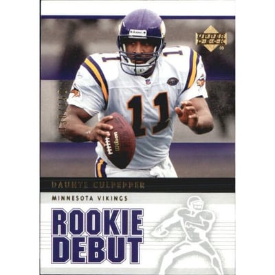 2005 Upper Deck Rookie Debut Gold 150 #54 Daunte Culpepper