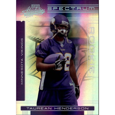 2006 Absolute Memorabilia Spectrum Silver #159 Taurean Henderson