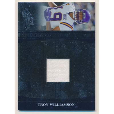 2006 Absolute Memorabilia Tools of the Trade Material Blue #TOT142 Troy Williamson