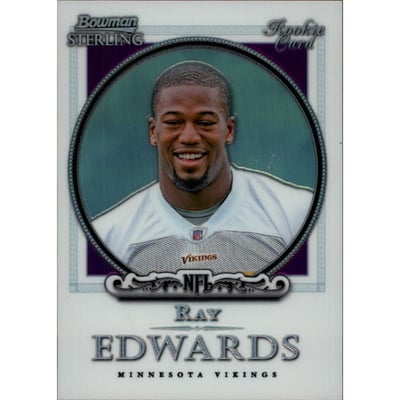 2006 Bowman Sterling Refractors #20 Ray Edwards