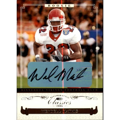 2006 Donruss Classics #171 Wendell Mathis AU/999 RC