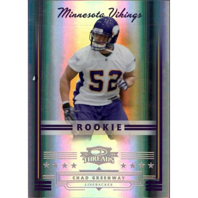 2006 Donruss Threads Bronze Holofoil #195 Chad Greenway