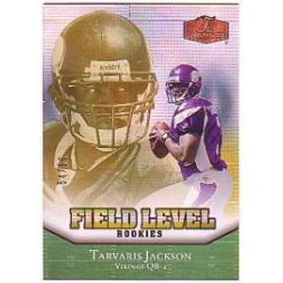2006 Flair Showcase Gold #210 Tarvaris Jackson
