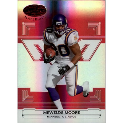 2006 Leaf Certified Materials Mirror Red #82 Mewelde Moore