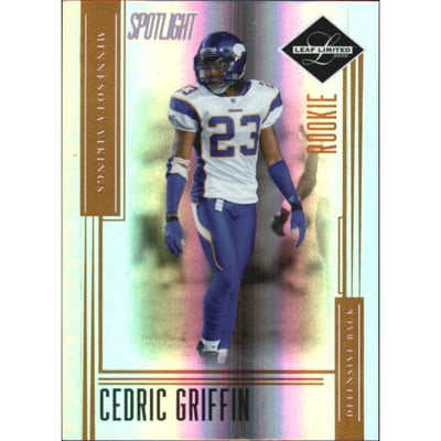 2006 Leaf Limited Bronze Spotlight #162 Cedric Griffin