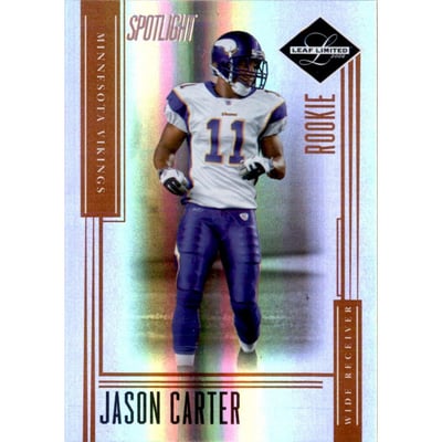 2006 Leaf Limited Bronze Spotlight #243 Jason Carter