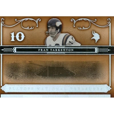 2006 Playoff National Treasures #83 Fran Tarkenton
