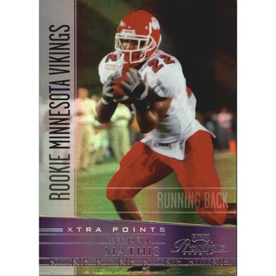 2006 Playoff Prestige Xtra Points Purple #248 Wendell Mathis