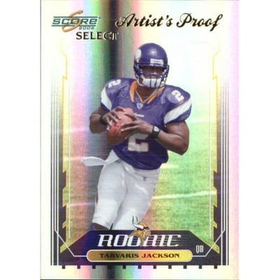 2006 Select Artist's Proof #415 Tarvaris Jackson