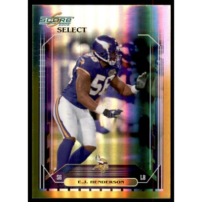 2006 Select Gold #158 E.J. Henderson