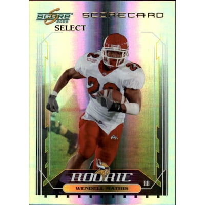 2006 Select Scorecard #404 Wendell Mathis