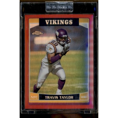 2006 Topps Chrome Red Refractors #11 Travis Taylor