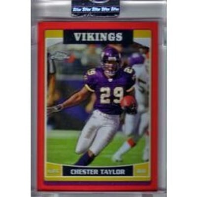 2006 Topps Chrome Red Refractors #2 Chester Taylor