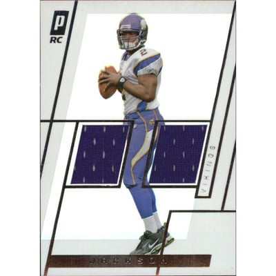 2006 Topps Paradigm #50 Tarvaris Jackson JSY RC