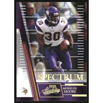 2007 Absolute Memorabilia Spectrum Gold #41 Mewelde Moore
