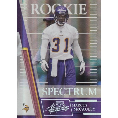 2007 Absolute Memorabilia Spectrum Silver #185 Marcus McCauley