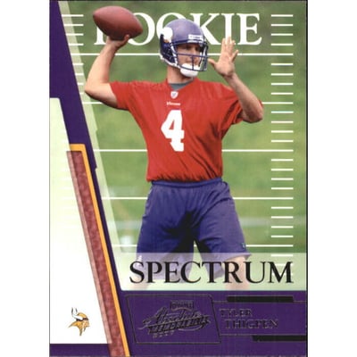 2007 Absolute Memorabilia Spectrum Silver Retail #177 Tyler Thigpen
