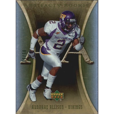 2007 Artifacts Green #157 Aundrae Allison