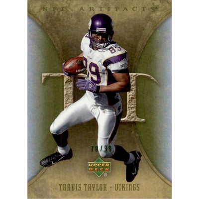 2007 Artifacts Green #59 Travis Taylor