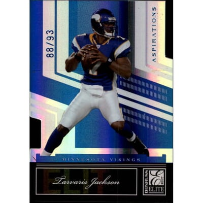 2007 Donruss Elite Aspirations #56 Tarvaris Jackson/93