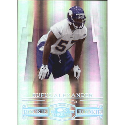 2007 Donruss Threads Silver Holofoil #164 Rufus Alexander