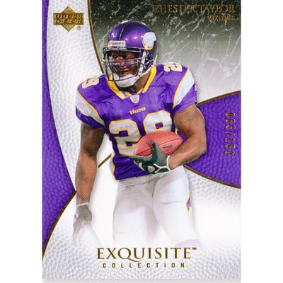 2007 Exquisite Collection #36 Chester Taylor