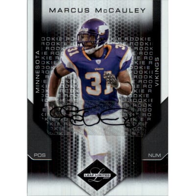 2007 Leaf Limited #274 Marcus McCauley AU RC