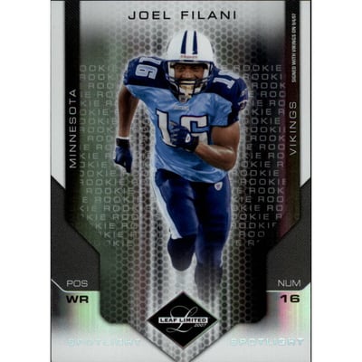 2007 Leaf Limited Silver Spotlight #290 Joel Filani