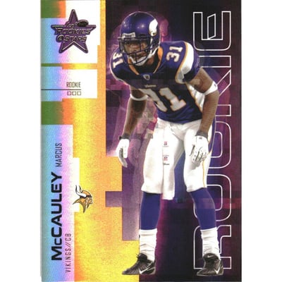 2007 Leaf Rookies and Stars Gold #164 Marcus McCauley
