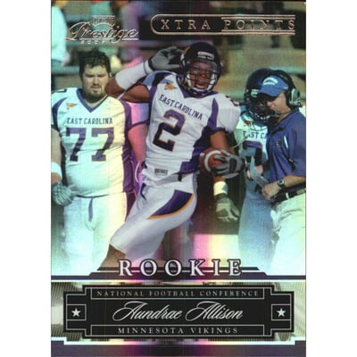 2007 Playoff Prestige Xtra Points Purple #175 Aundrae Allison