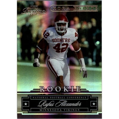 2007 Playoff Prestige Xtra Points Purple #229 Rufus Alexander