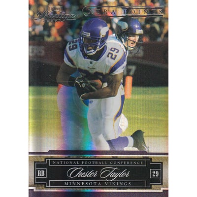 2007 Playoff Prestige Xtra Points Purple #82 Chester Taylor
