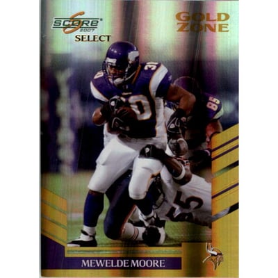 2007 Select Gold Zone #69 Mewelde Moore