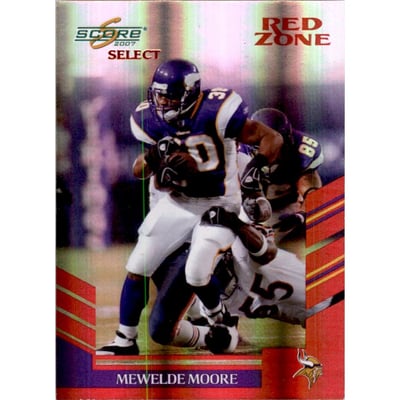 2007 Select Red Zone #69 Mewelde Moore