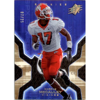 2007 SPx Gold Holofoil Rookies #113 Marcus McCauley