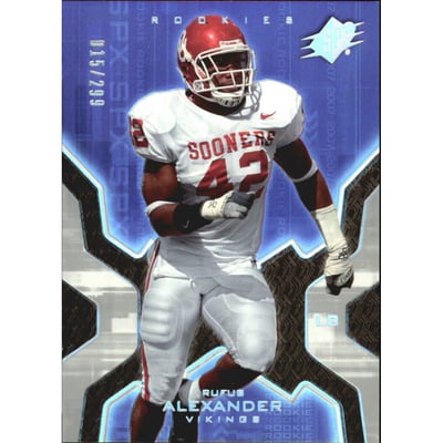 2007 SPx Silver Holofoil Rookies #158 Rufus Alexander
