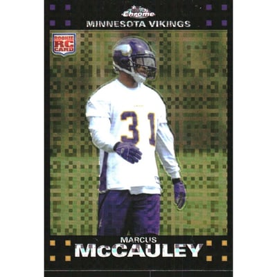2007 Topps Chrome Xfractors #TC252 Marcus McCauley