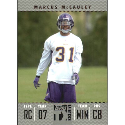 2007 Topps TX Exclusive Silver #115 Marcus McCauley