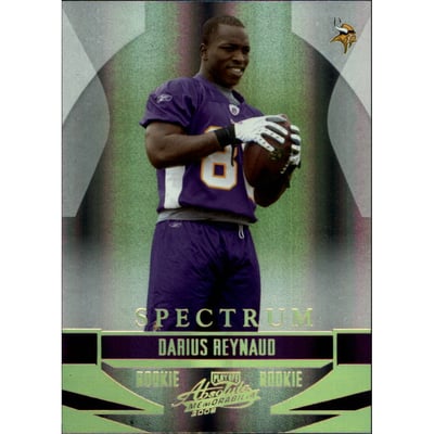 2008 Absolute Memorabilia Spectrum Gold #173 Darius Reynaud