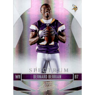 2008 Absolute Memorabilia Spectrum Gold #86 Bernard Berrian
