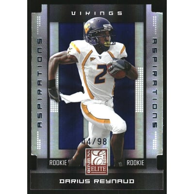 2008 Donruss Elite Aspirations #173 Darius Reynaud/98